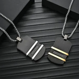 Modern Military Tag Necklaces