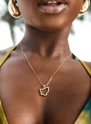 Nigeria Crystal Necklace