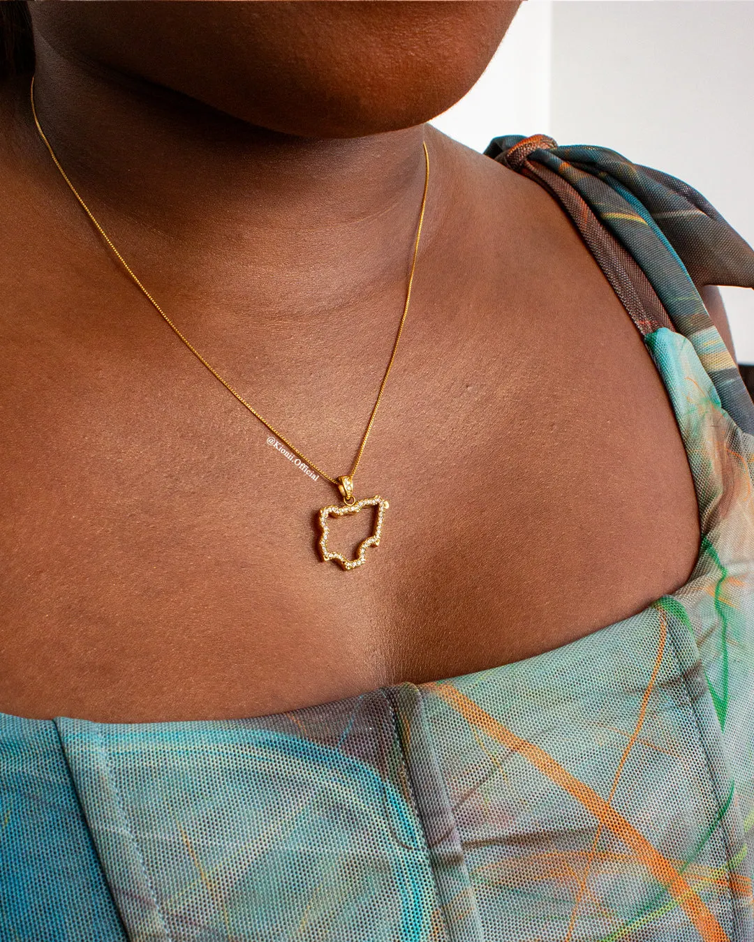 Nigeria Crystal Necklace