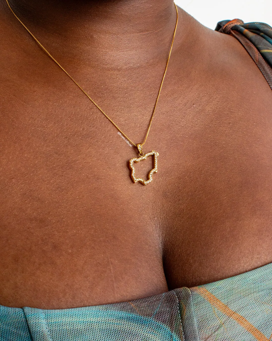 Nigeria Crystal Necklace