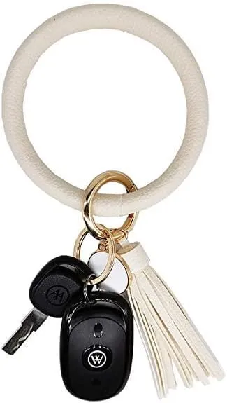 Non-Personalized | Wristlet Keychain Bangle with Tassel