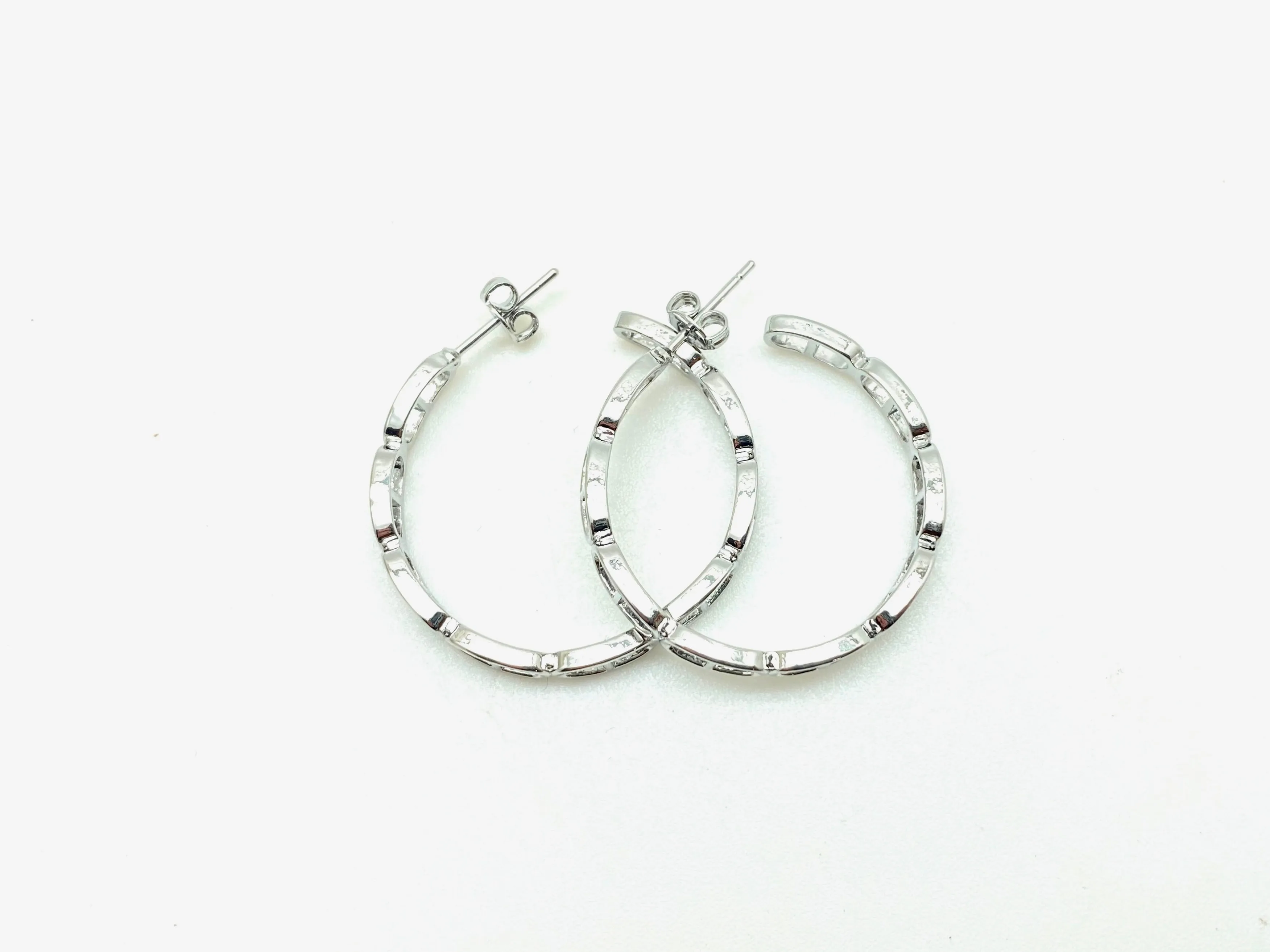 Oc(cult) Hoops: Silver