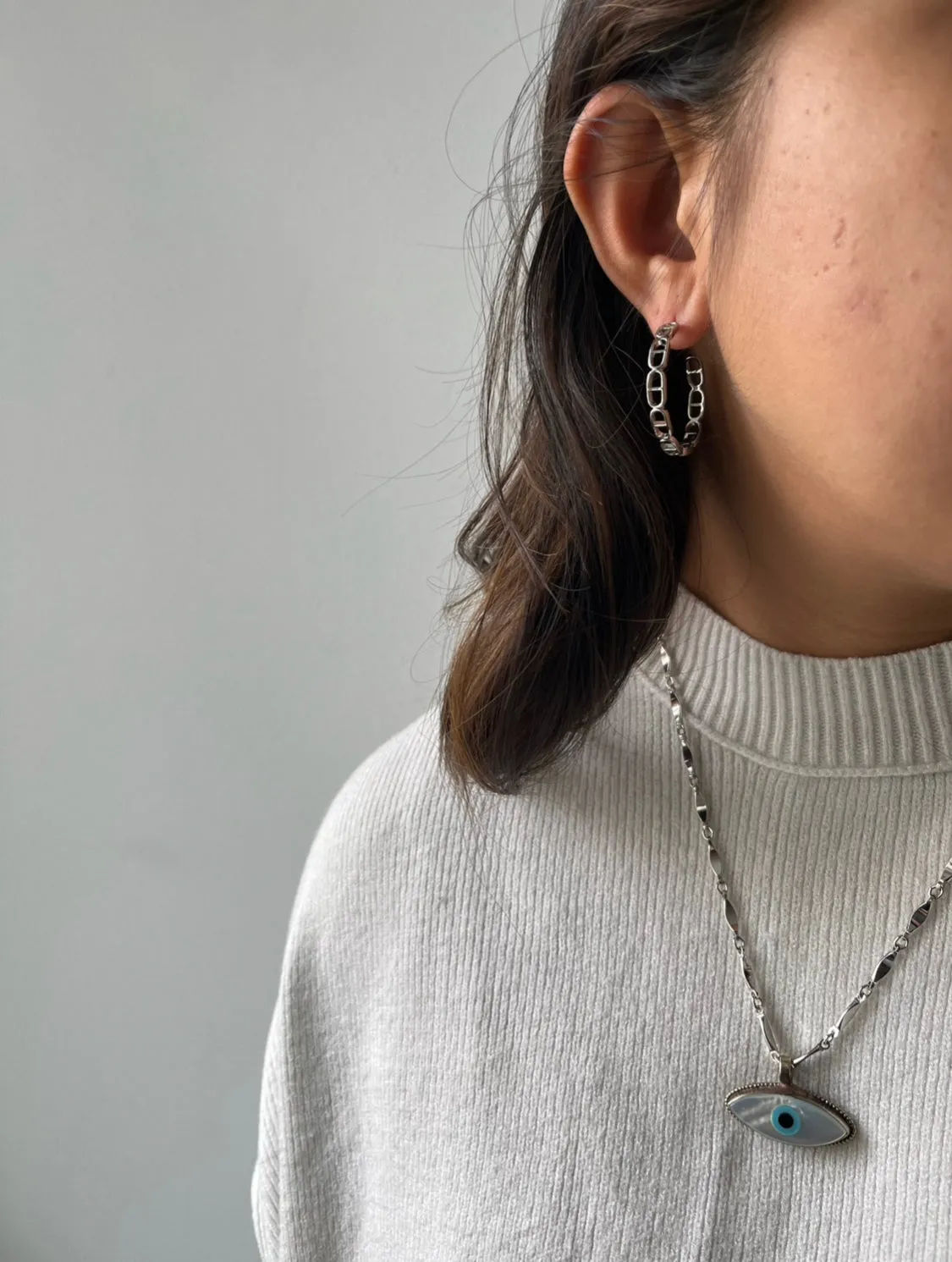 Oc(cult) Hoops: Silver