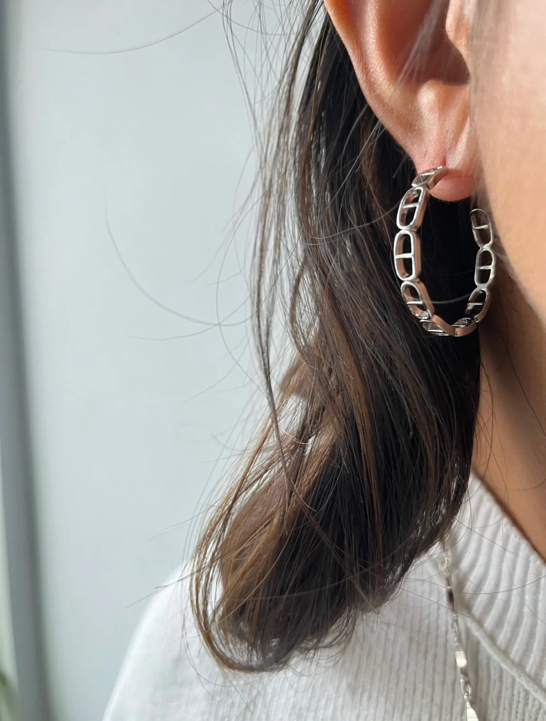 Oc(cult) Hoops: Silver