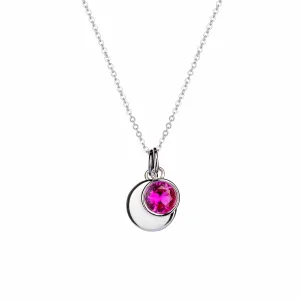 October Birthstone Pendant - Pink Tourmaline