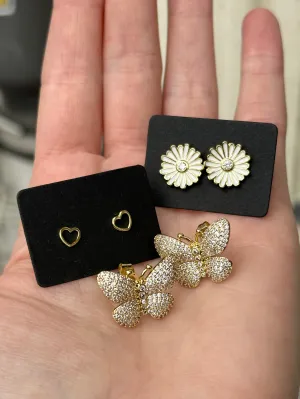 Open Heart Studs