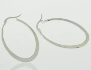 Oval Shaped Hoops