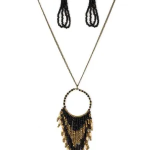 Paparazzi Necklace ~ Badlands Beauty - Black