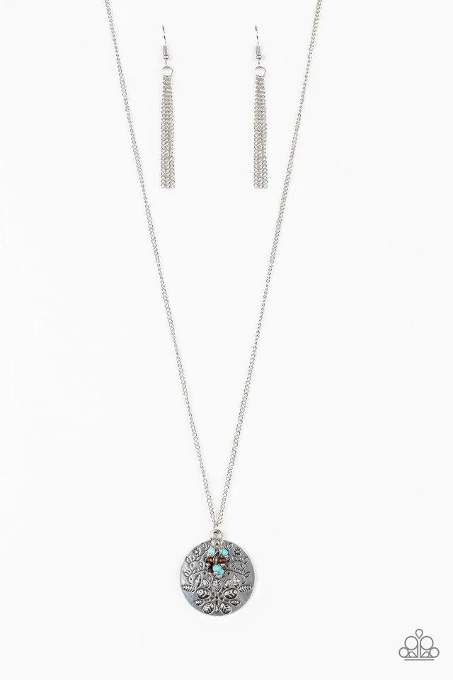 Paparazzi Necklace ~ Desert Abundance - Blue