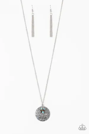 Paparazzi Necklace ~ Desert Abundance - Blue