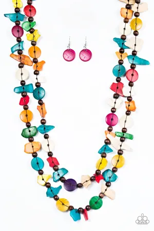 Paparazzi Necklace ~ Living The Tropical Life - Multi