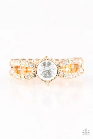 Paparazzi Ring ~ Ever Elegant - Gold