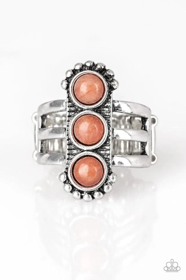 Paparazzi Ring ~ Rio Trio - Orange