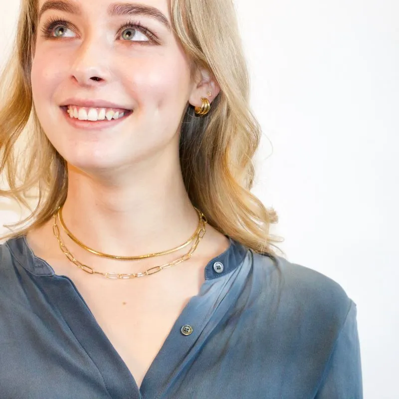 Paperclip Chain Necklace