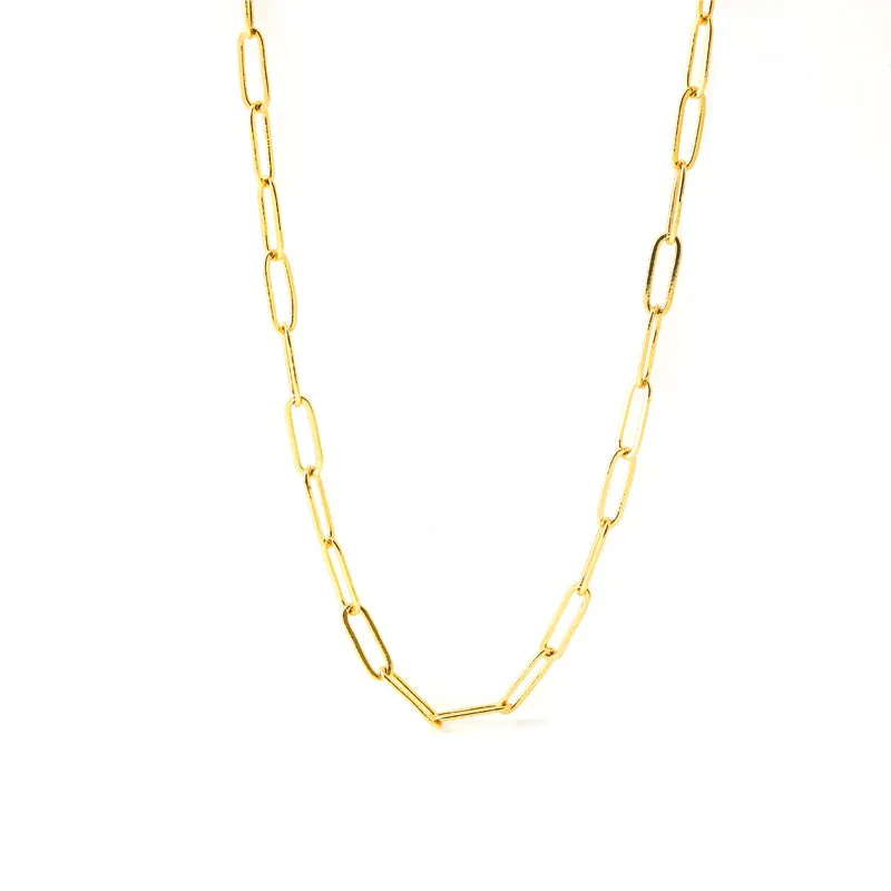 Paperclip Chain Necklace
