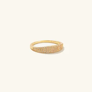Pave Signet Ring