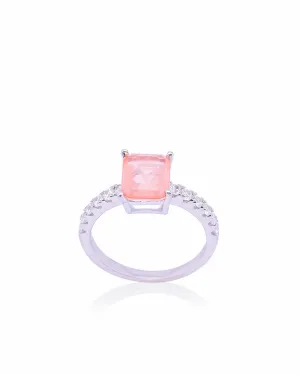 Peach Stone Ring Blossom
