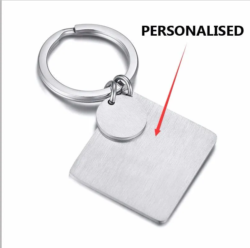 Personalized DAD Gift Keychains