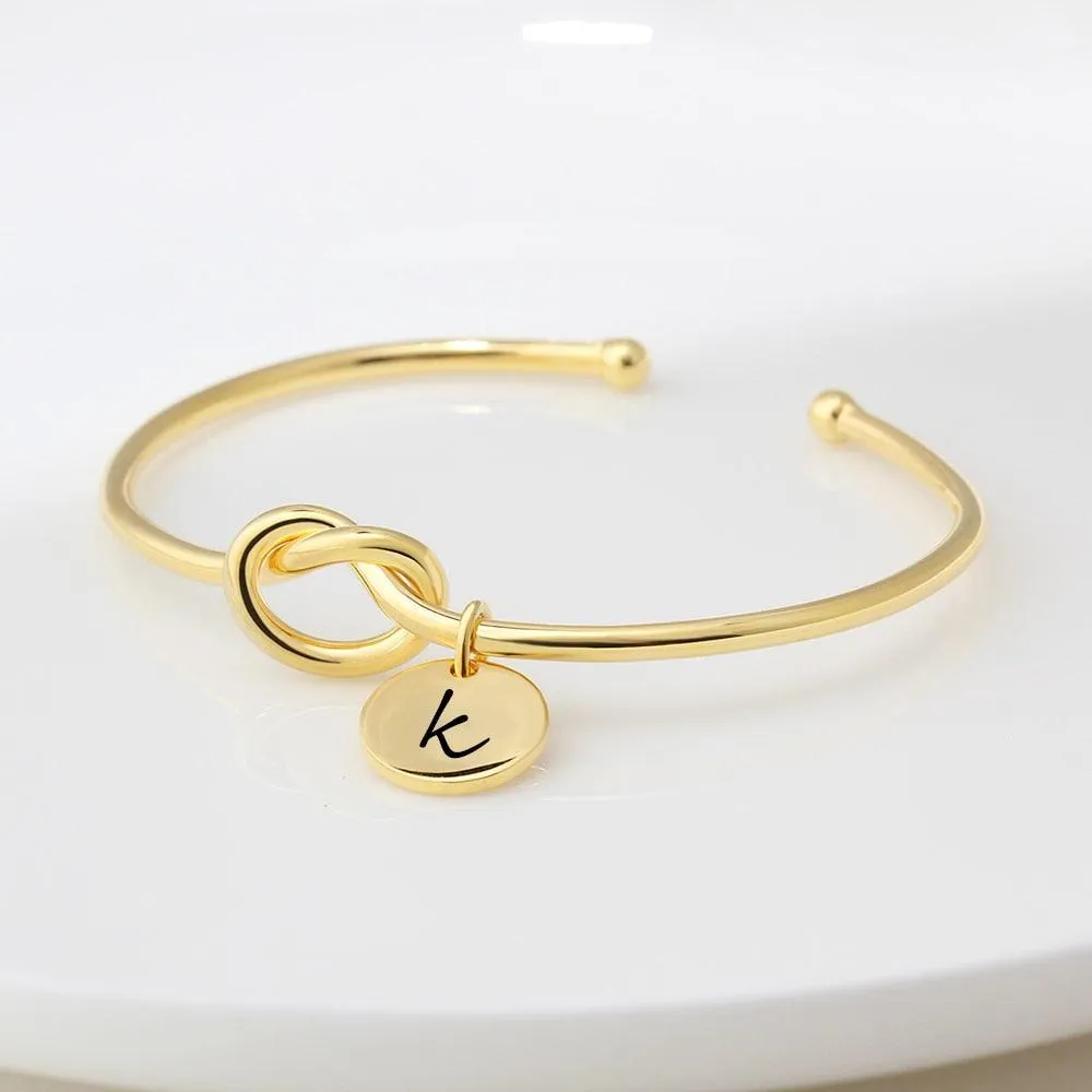 Personalized Tie Design ID Bracelets with Engraved Name & 2 colors, Customize Fashion Bangles for Women