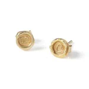 Petites Personalised Wax Seal Studs (Pair)