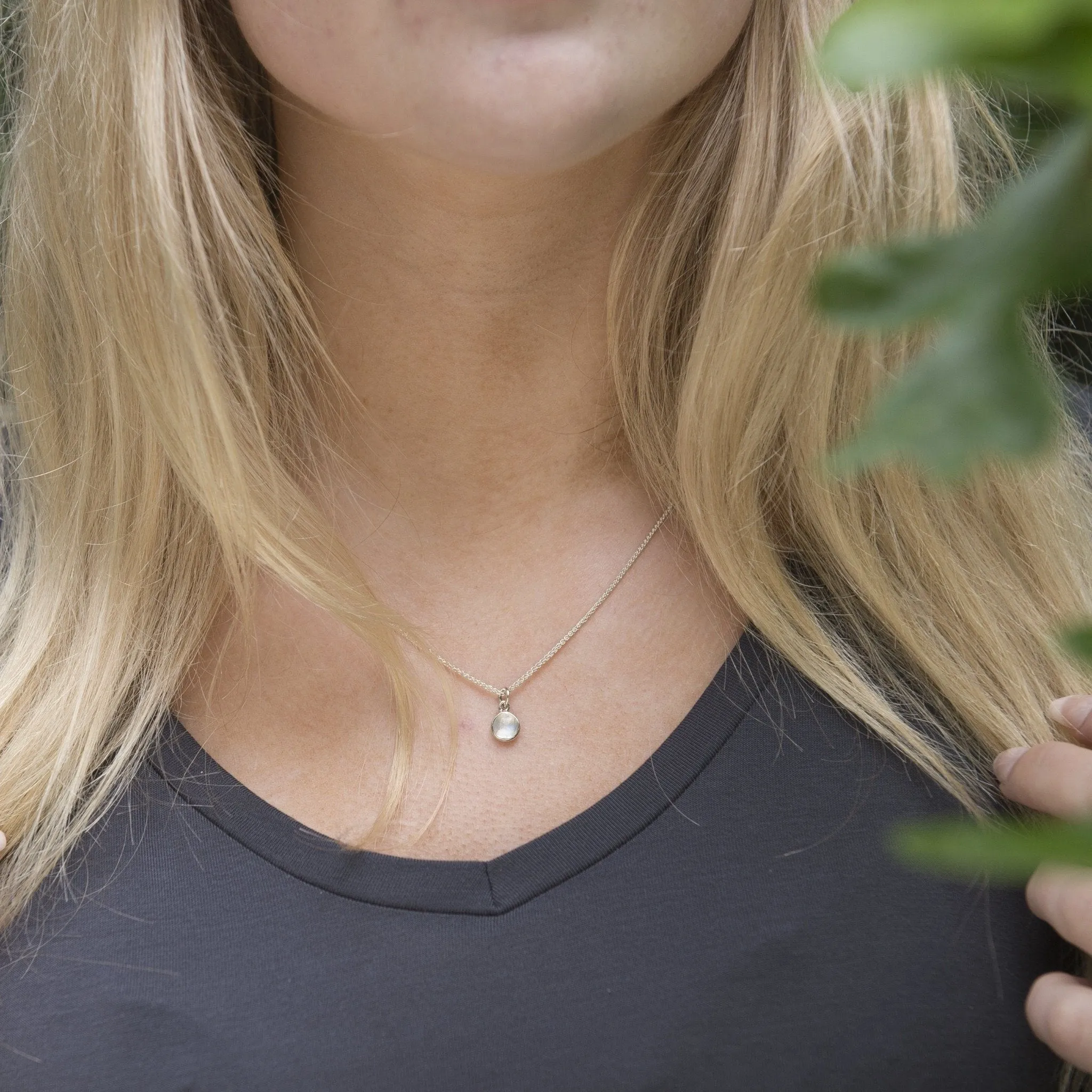 Pink Tourmaline Single Gemstone Pendant