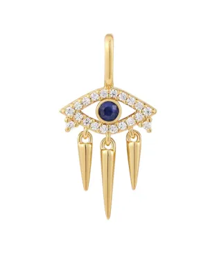 Pop Charm - Gold Evil Eye Charm