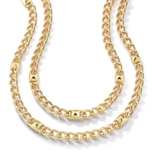 Pyramid Link Necklaces