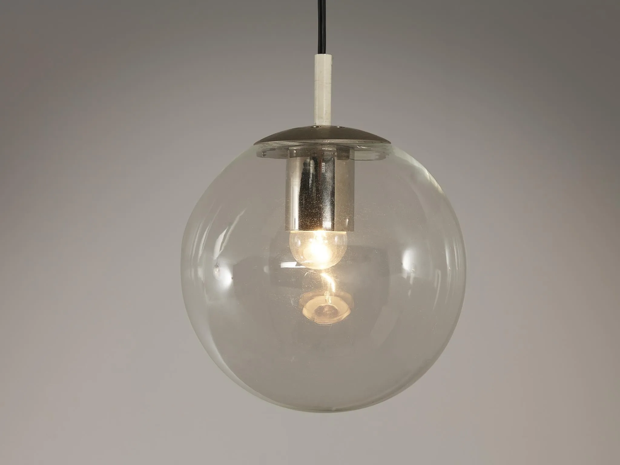 RAAK Amsterdam Pendants with Clear Glass Orbs