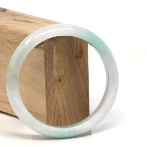 RealJade® "Classic Bangle" Genuine Burmese High Quality Jadeite Jade Bangle Bracelet (62.25)#119