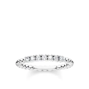 Ring Dots with White Stones | Thomas Sabo