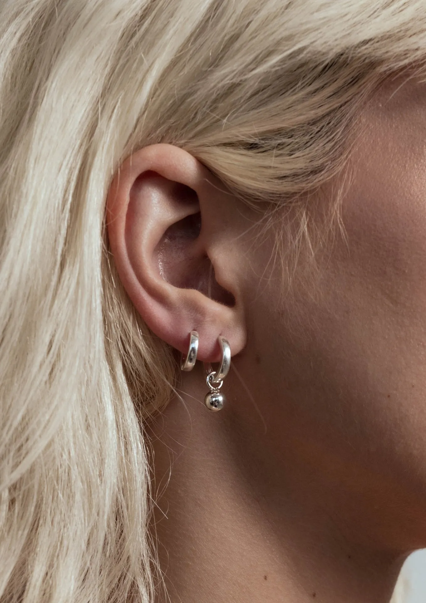 Rio Bubble Charm Silver