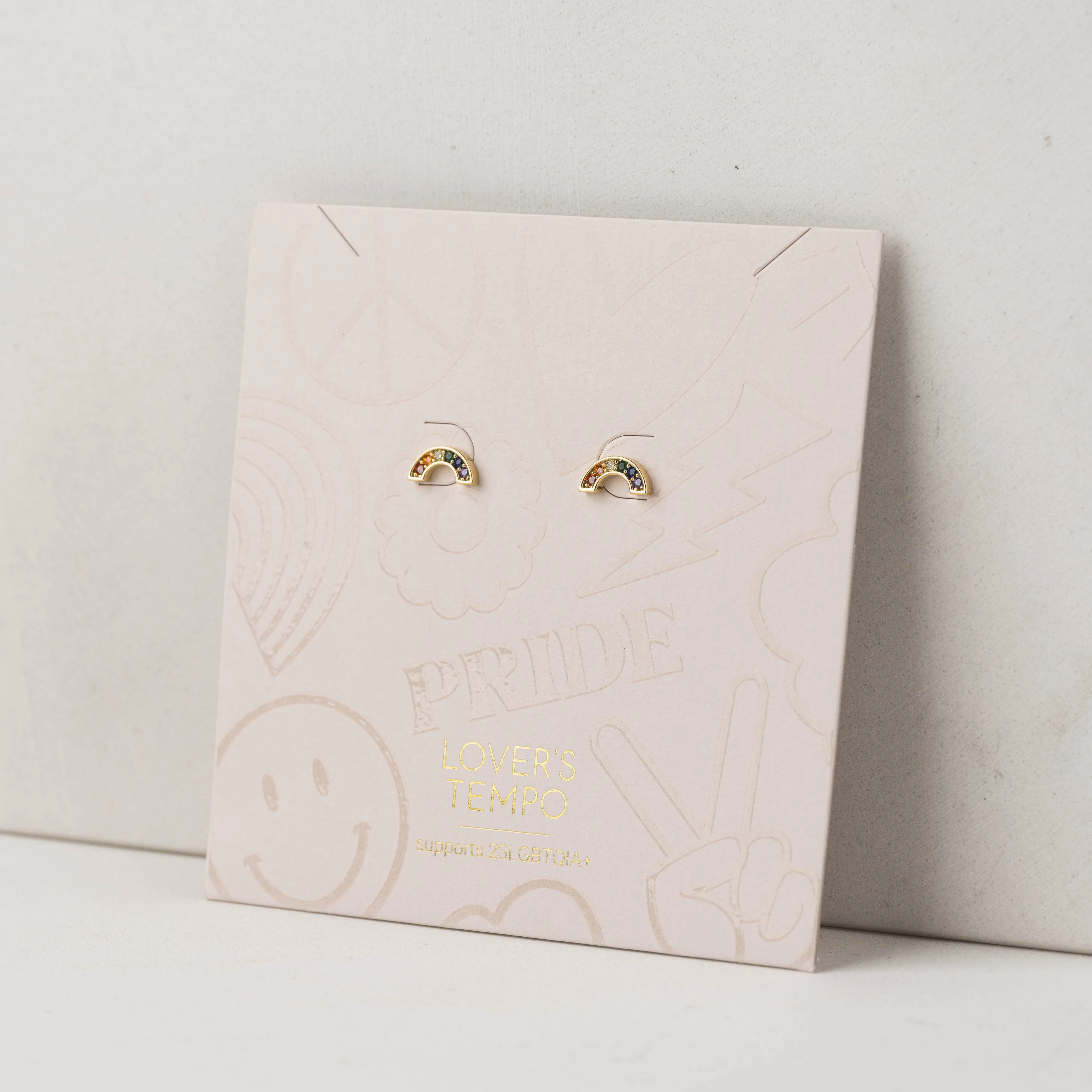 Riot Rainbow Stud Earrings