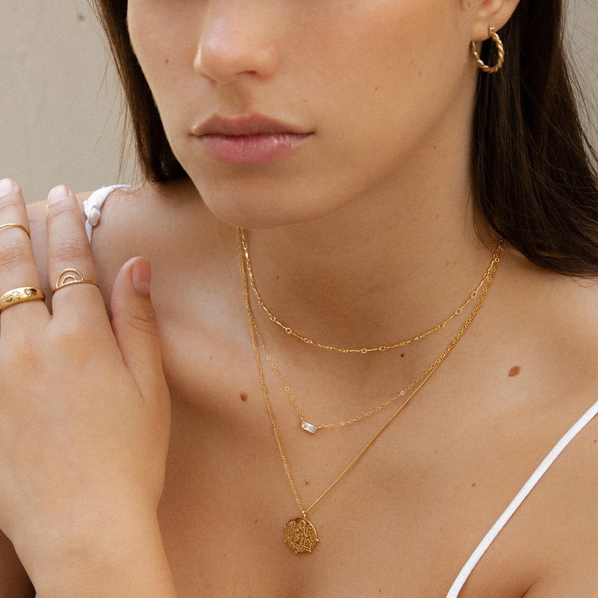 Rope Hoop Earrings