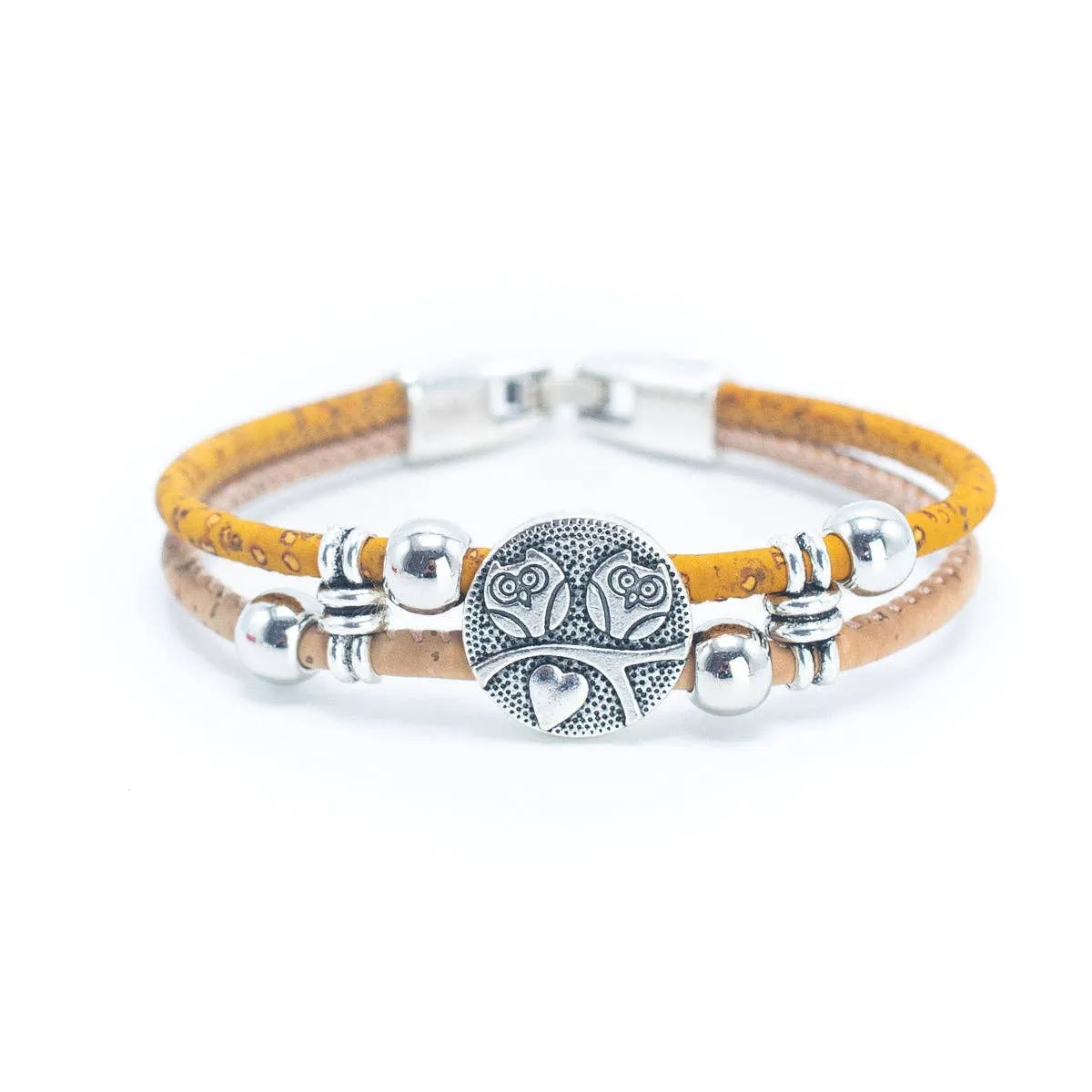 RoseBead Cork Bracelet BR-473-MIX-5
