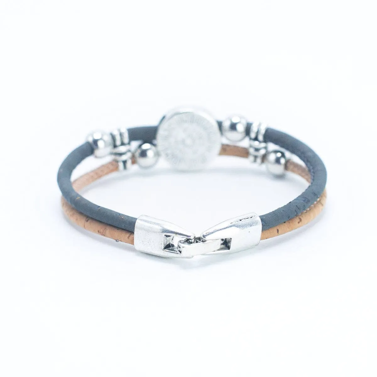 RoseBead Cork Bracelet BR-473-MIX-5
