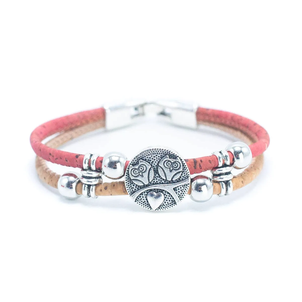 RoseBead Cork Bracelet BR-473-MIX-5