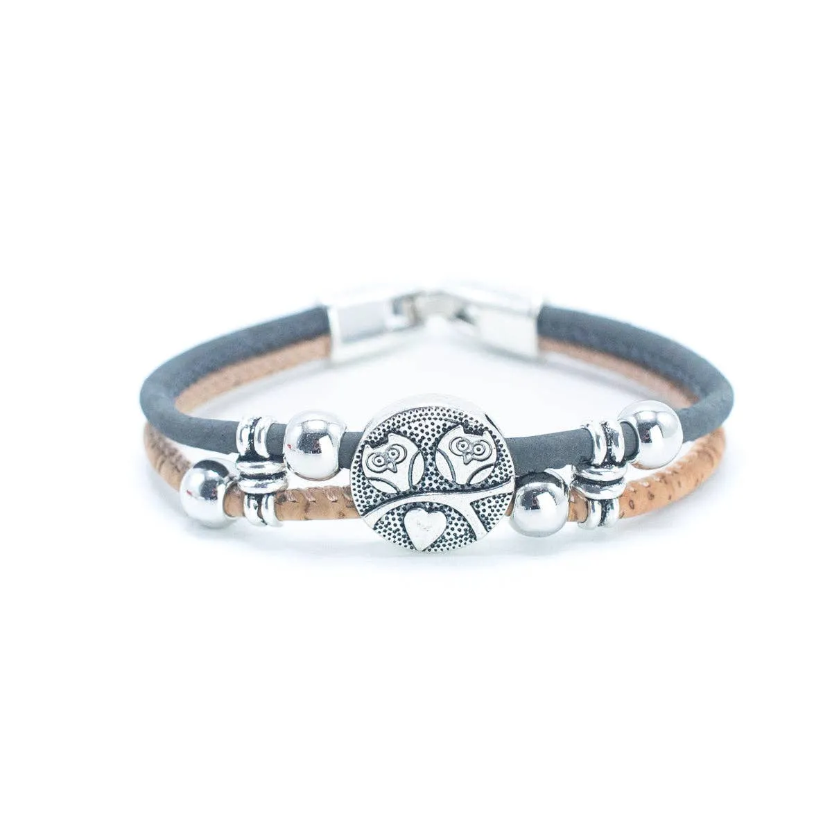 RoseBead Cork Bracelet BR-473-MIX-5