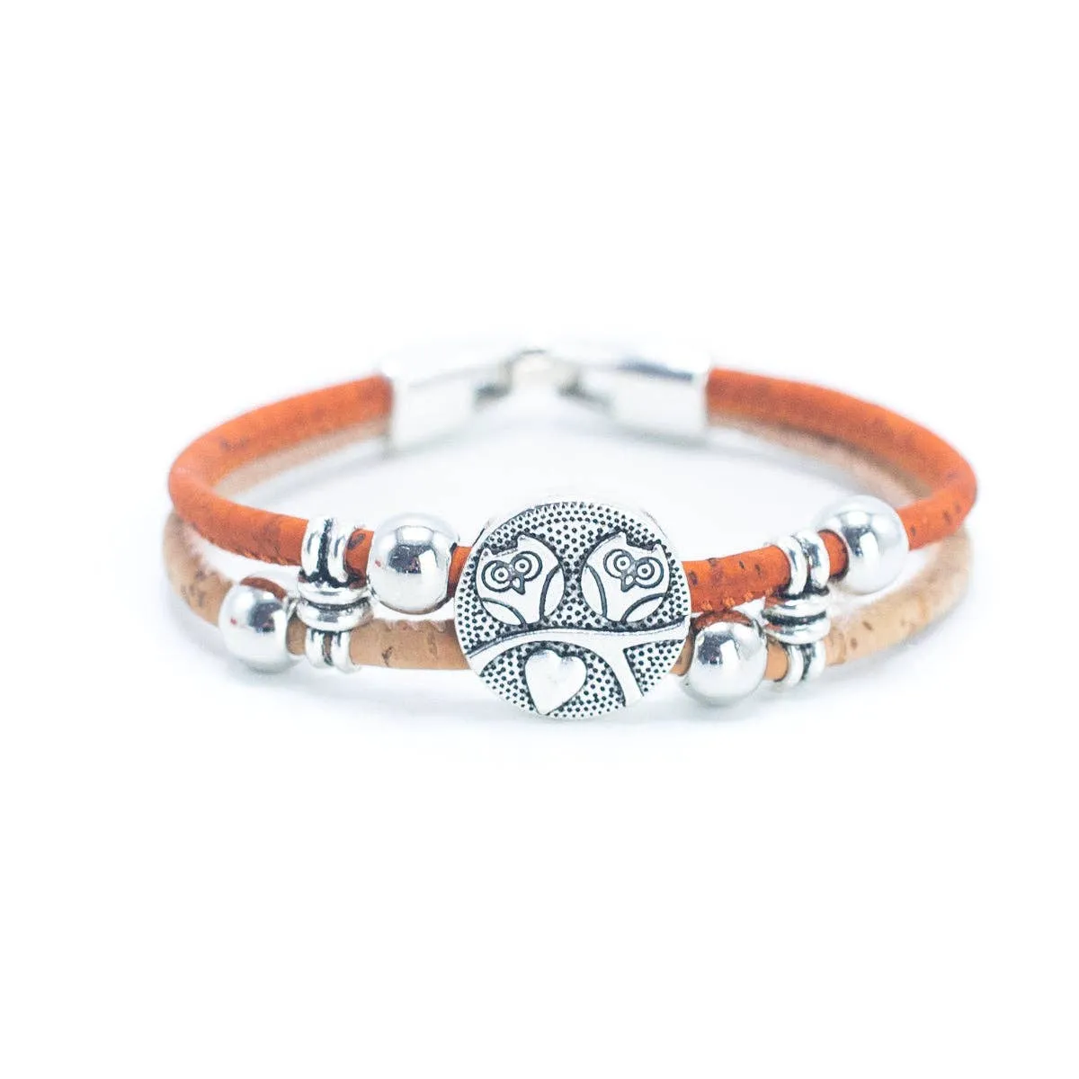 RoseBead Cork Bracelet BR-473-MIX-5