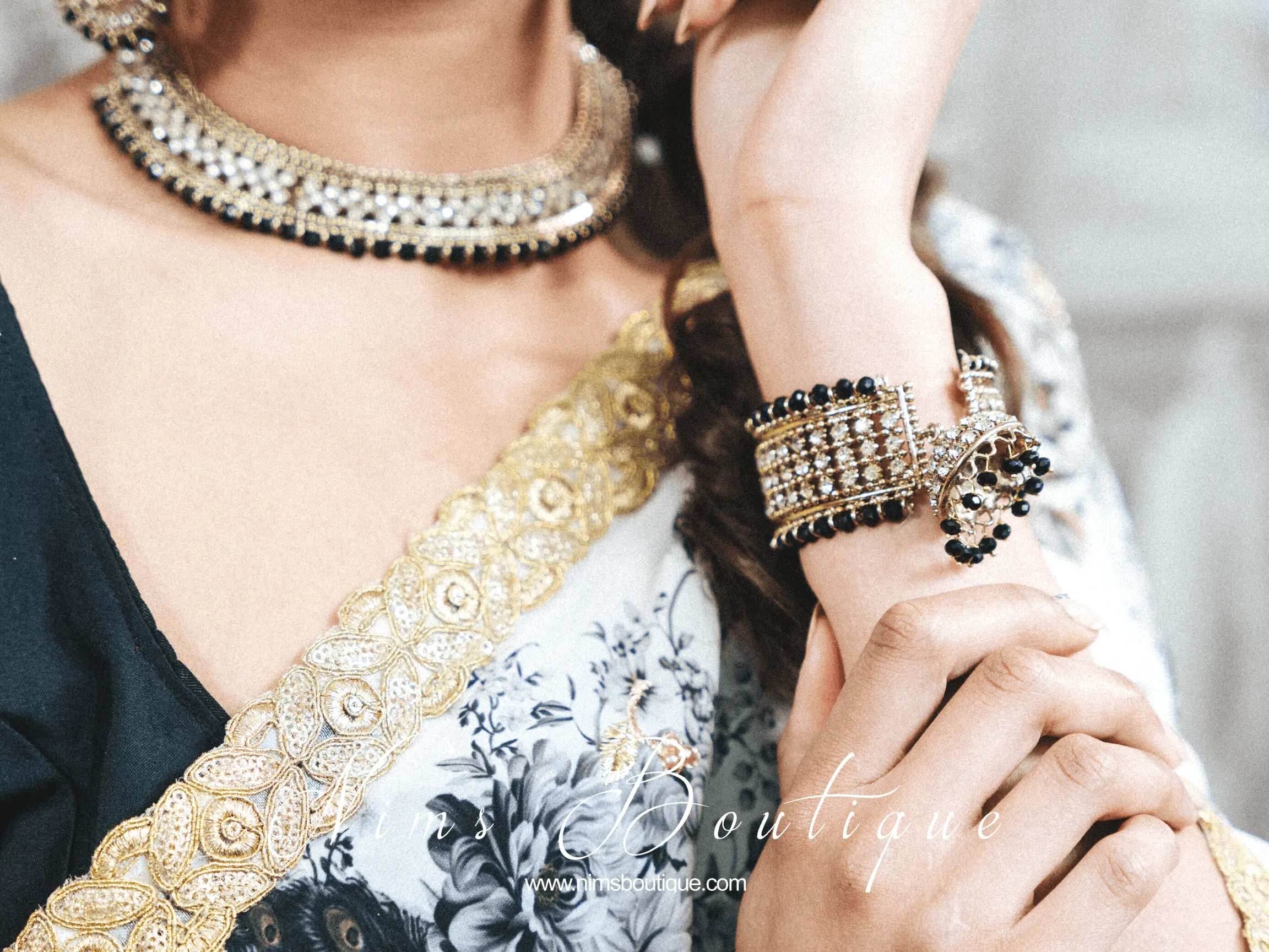 Royal Statement Black Necklace