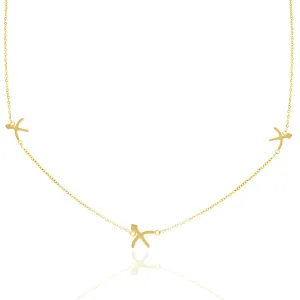 Sagittarius Necklace - Yellow Gold