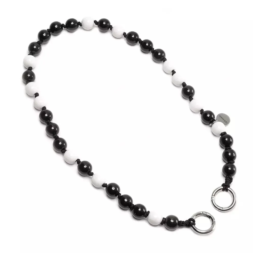 SALT & PEPPER SHORTIE cell phone chain