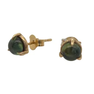 Sapphire Cabachon Studs