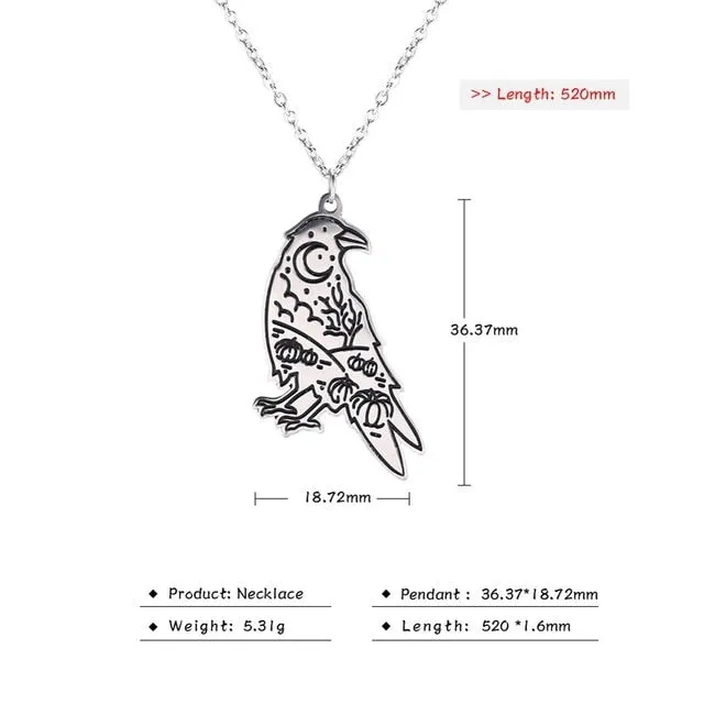Stainless Steel Animal Pendant Necklace