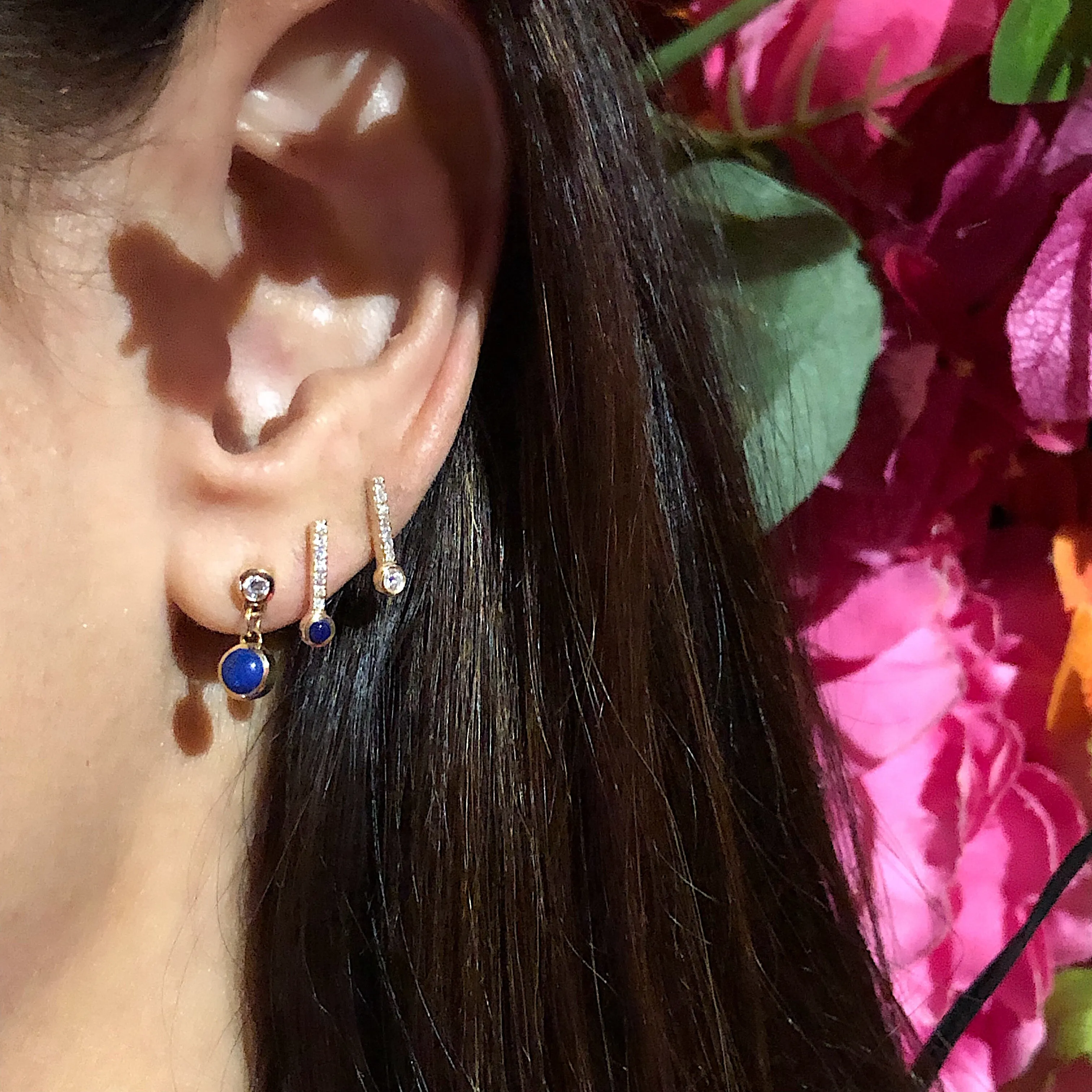 Sticks & Stones Stud Earring