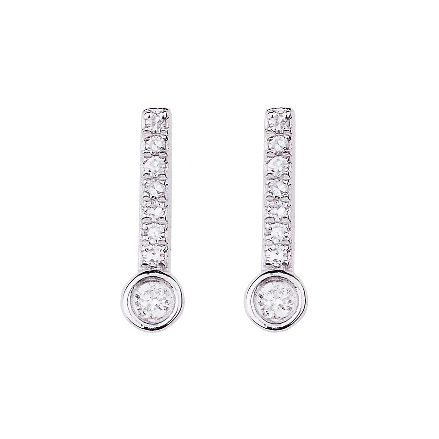 Sticks & Stones Stud Earring