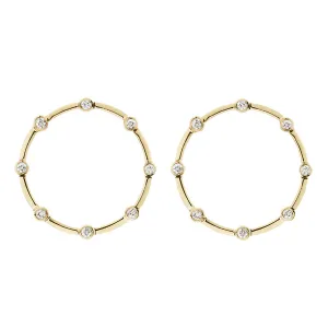 Stones Eternity Stud Earrings
