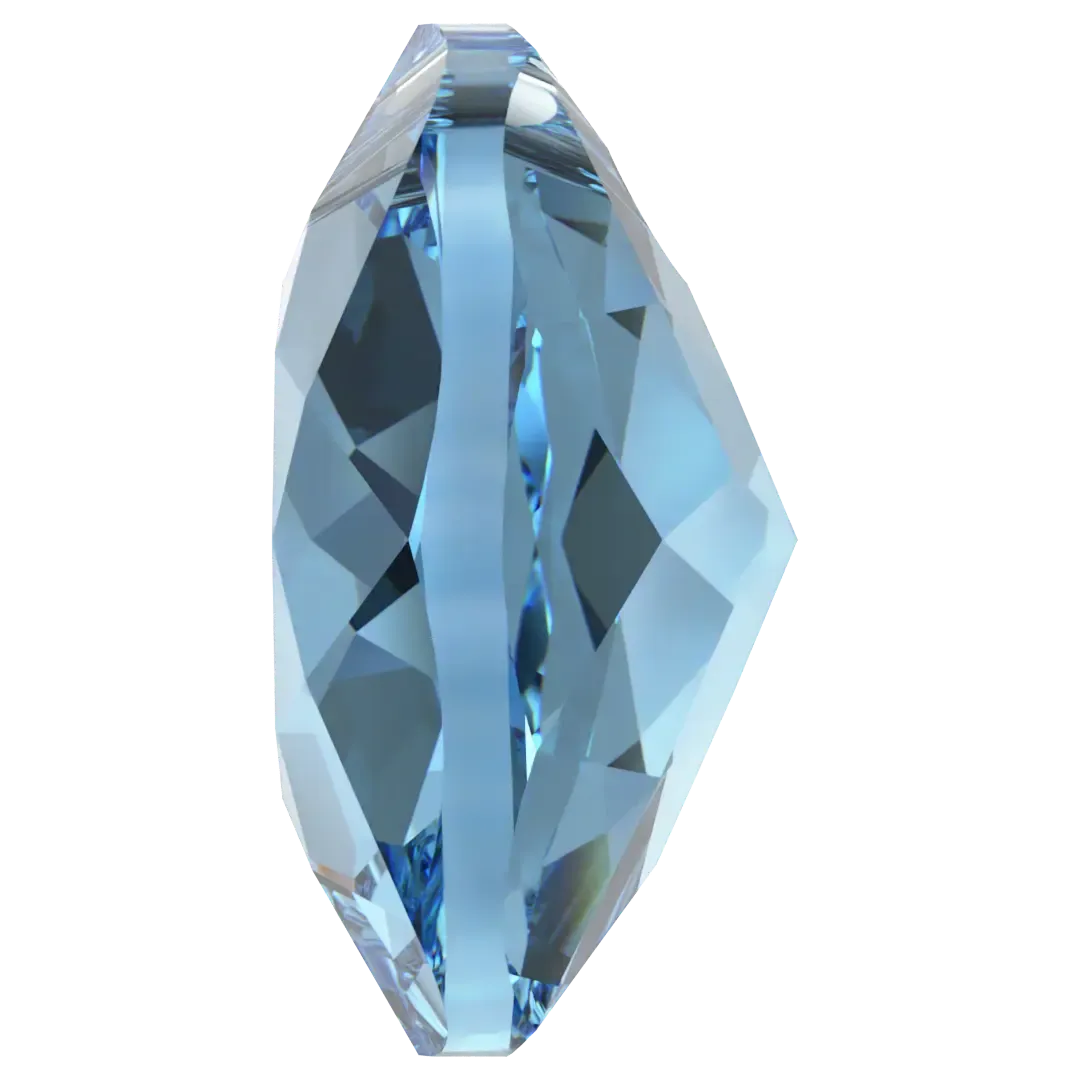 Swarovski Pendants Classic Cut (6430) Aquamarine