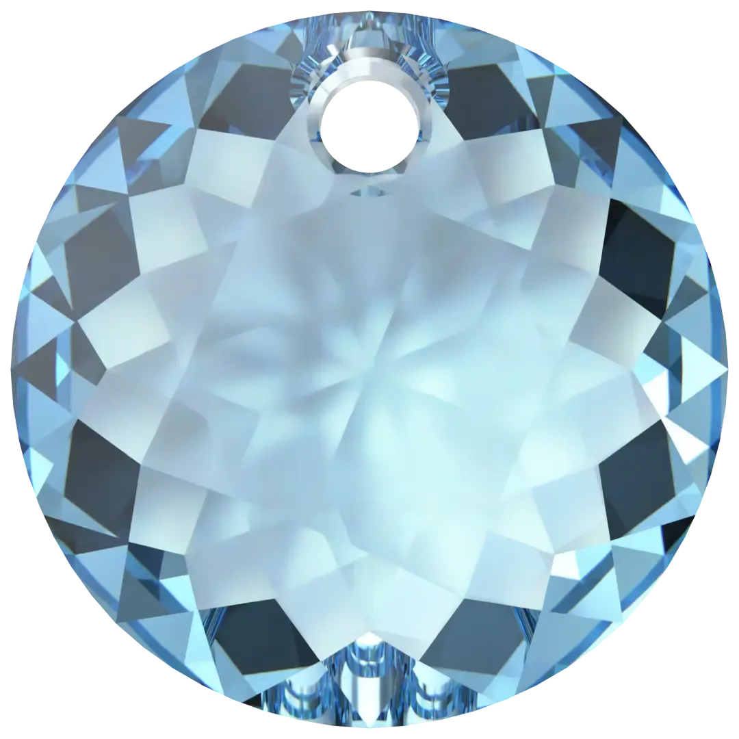 Swarovski Pendants Classic Cut (6430) Aquamarine