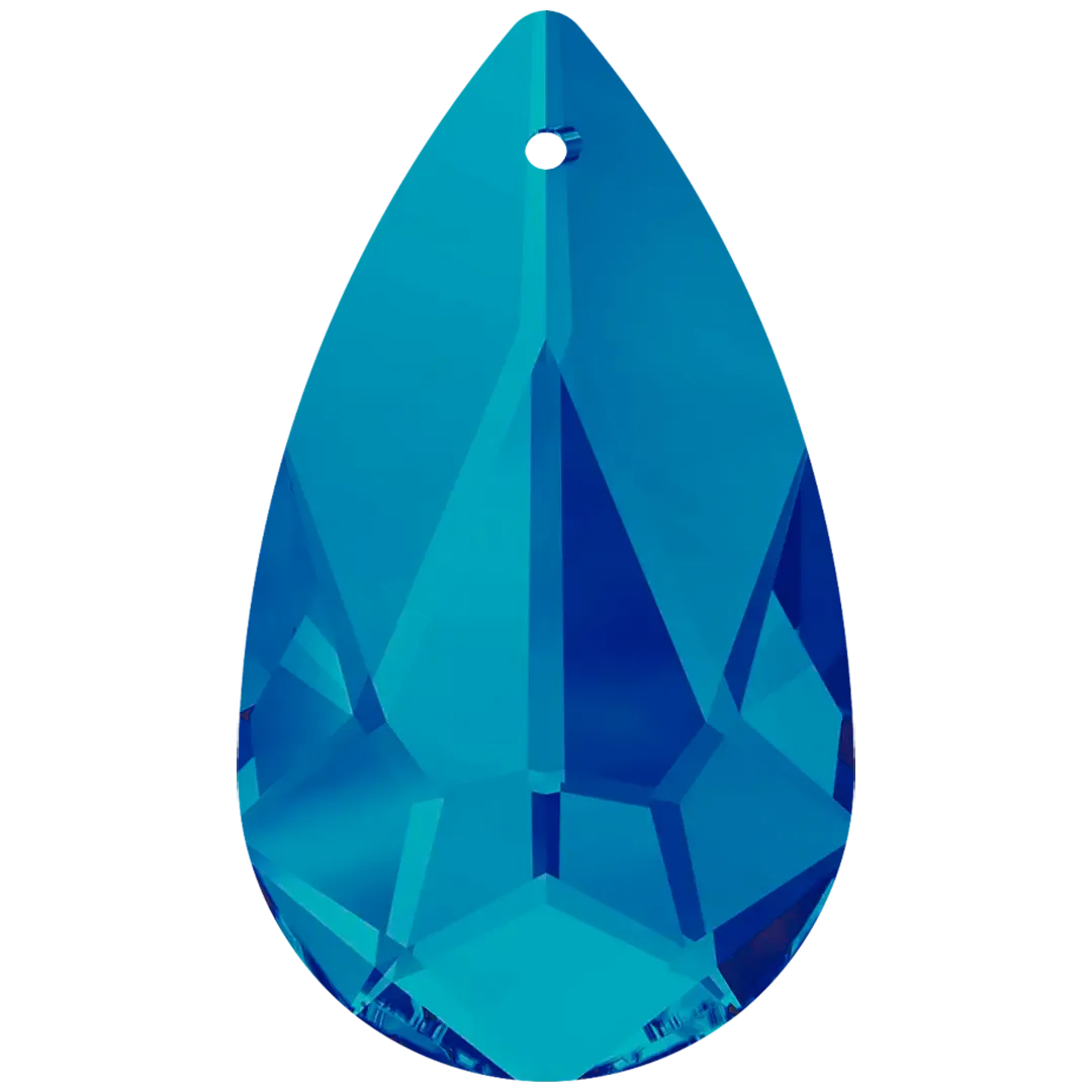 Swarovski Pendants Elegant (6100) Crystal Bermuda Blue