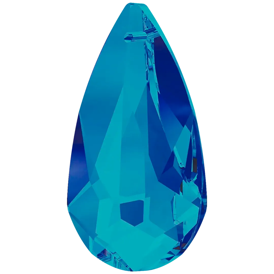 Swarovski Pendants Elegant (6100) Crystal Bermuda Blue